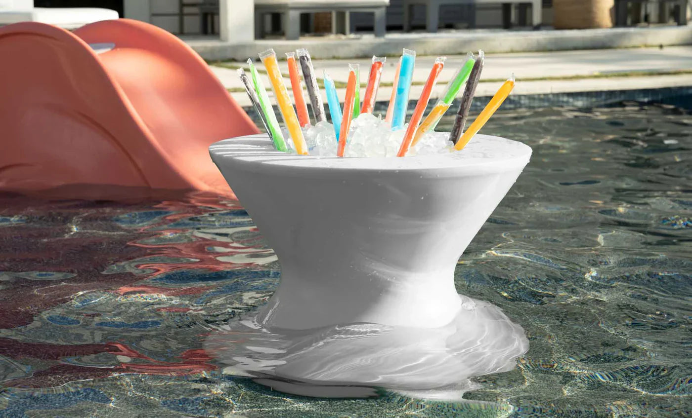 Tall Ice Bin Side Table